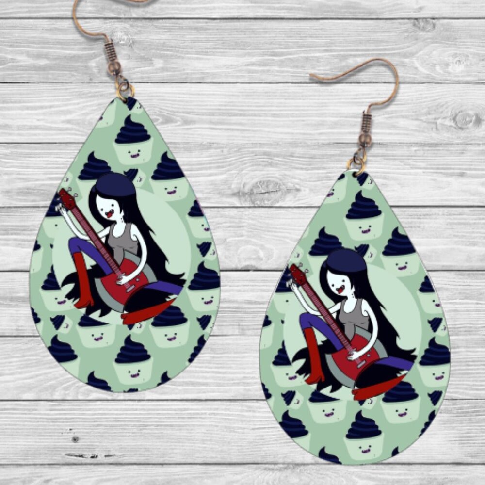 Adventure Time Earrings: Hypoallergenic